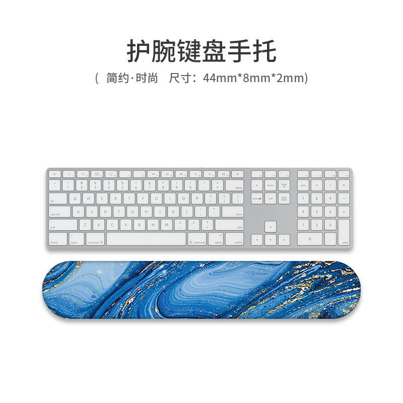 Custom Memory Foam Wrist Support Mouse Pad Vibrant Design 10