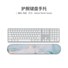 Custom Memory Foam Wrist Support Mouse Pad Vibrant Design 1