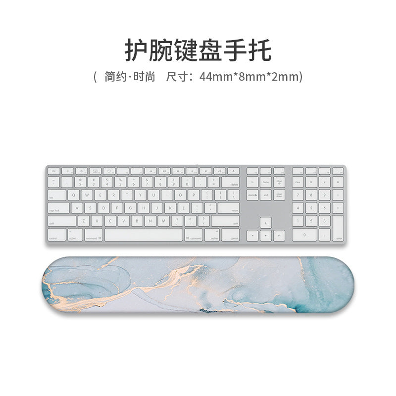 Custom Memory Foam Wrist Support Mouse Pad Vibrant Design 1