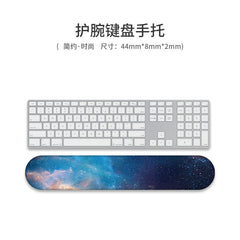Custom Memory Foam Wrist Support Mouse Pad Vibrant Design 3