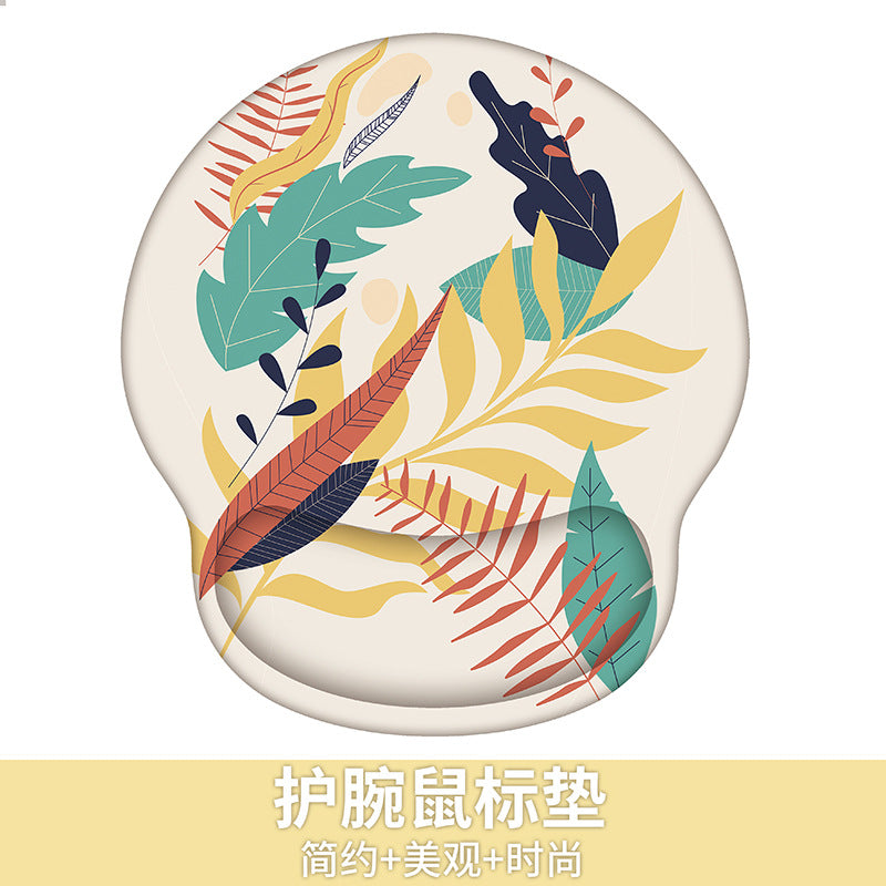 Custom Memory Foam Wrist Support Mouse Pad Vibrant Design 5