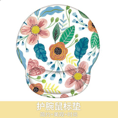 Custom Memory Foam Wrist Support Mouse Pad Vibrant Design 7