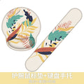 Custom Memory Foam Wrist Support Mouse Pad Vibrant Design 8