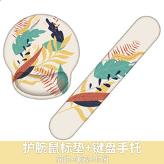Custom Memory Foam Wrist Support Mouse Pad Vibrant Design 8
