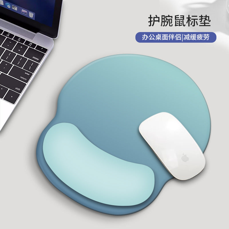 Ergonomic Wrist Rest on Gaming Setup