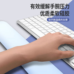 Ergonomic Wrist Rest on Gaming Setup