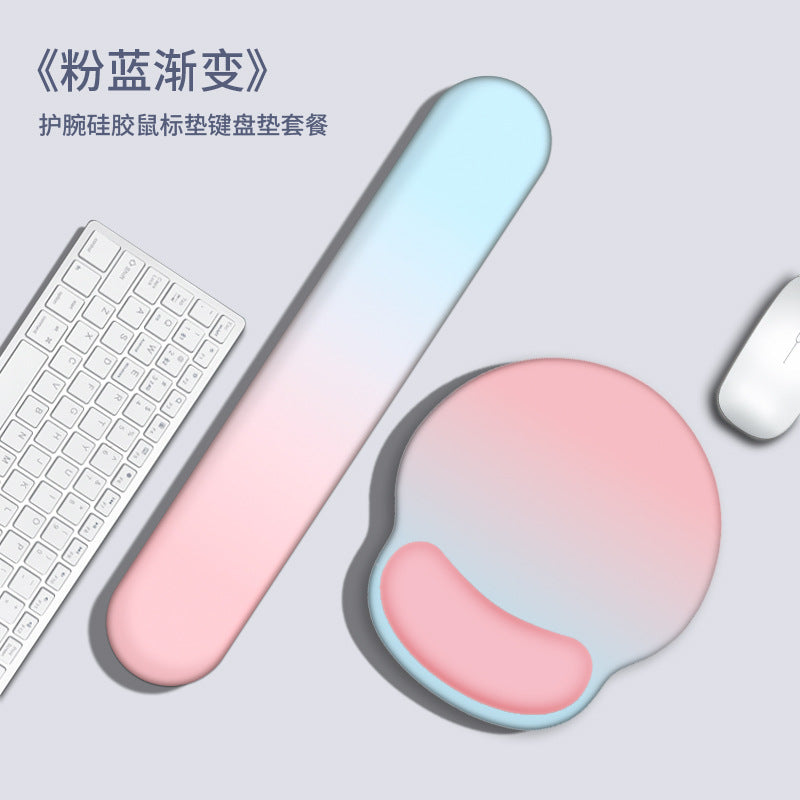 Ergonomic Wrist Rest on Gaming Setup
