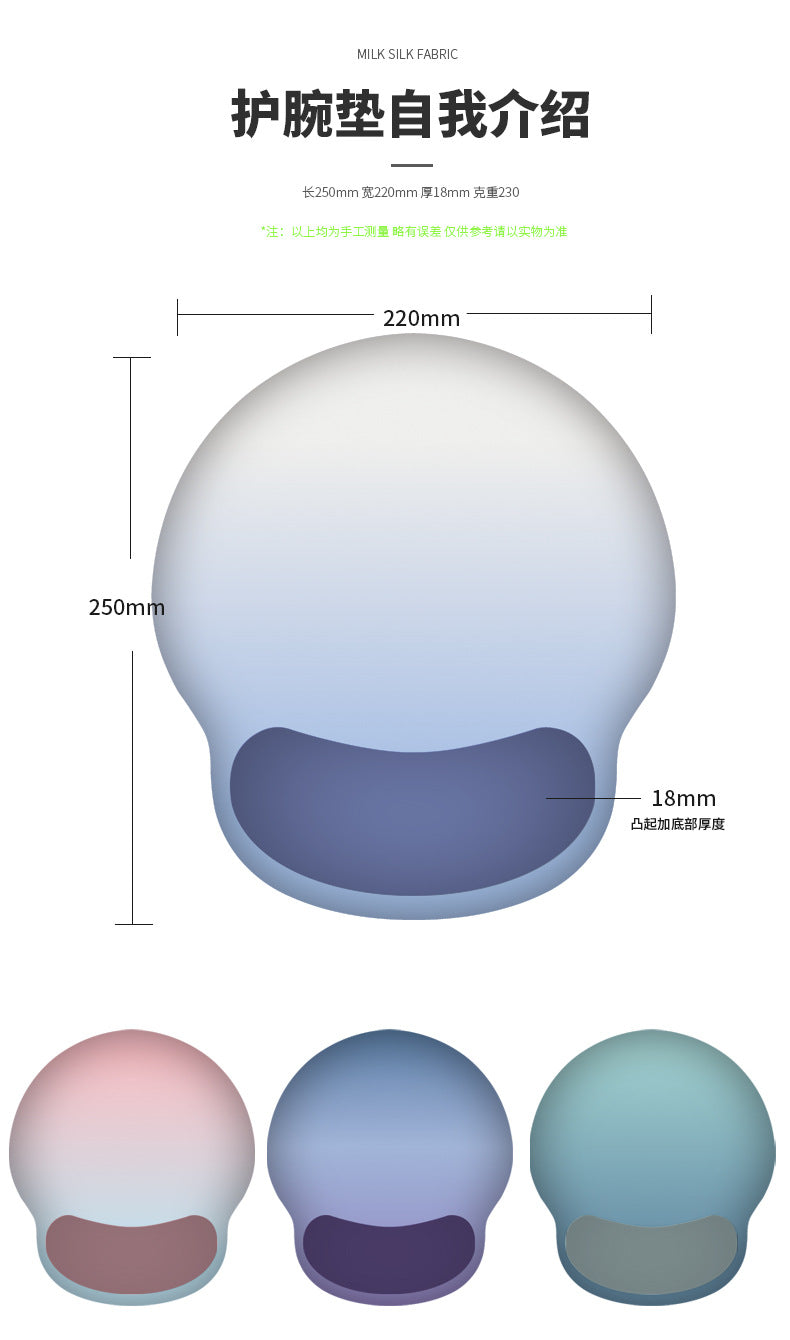 Non-Slip Base Features of Wrist Rest
