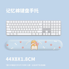 side view of Shiba Inu 3D gaming mouse pad