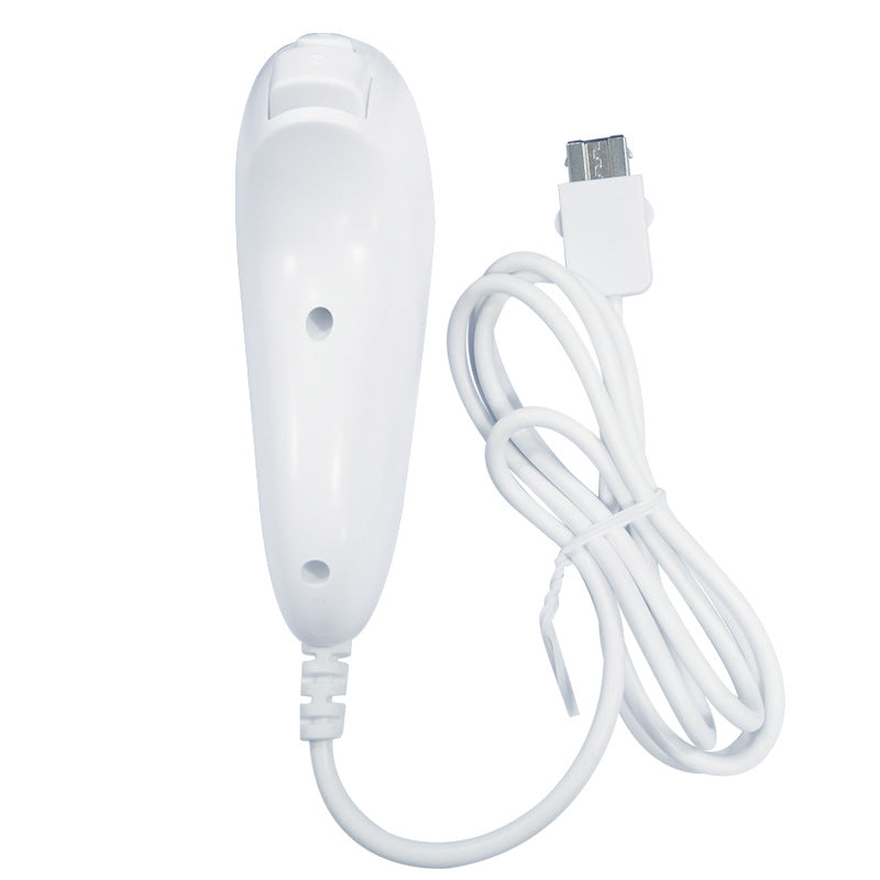 close-up of WII gamepad with detailed features