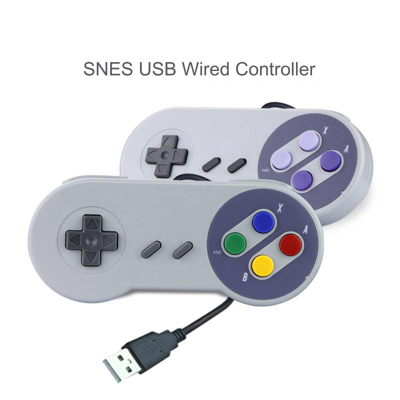 Top view of the USB SNES style gamepad for PC