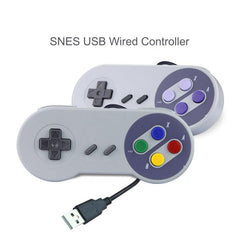 Top view of the USB SNES style gamepad for PC