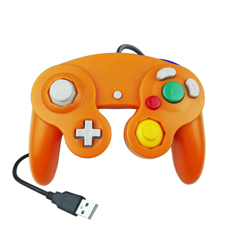 Close-up of NGC game controller buttons