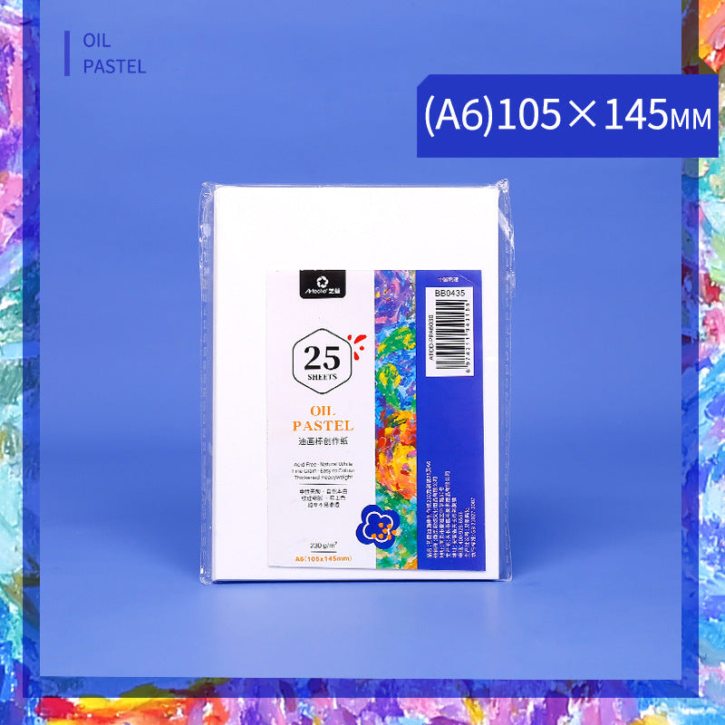 Rich colour assortment of oil pastels