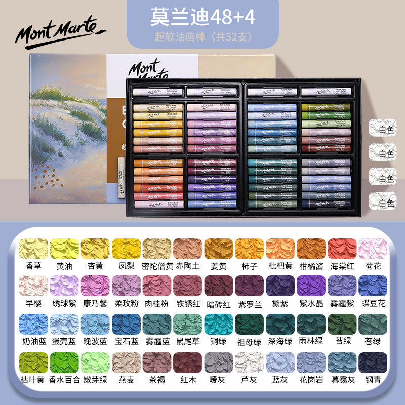 Vibrant oil pastels for kids