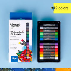 Smooth application oil pastels