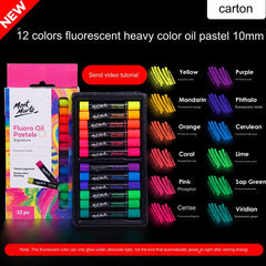 Vibrant oil pastels for kids