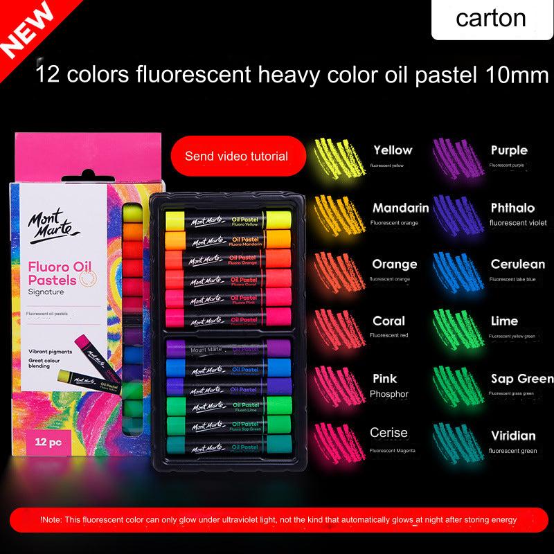 Vibrant oil pastels for kids