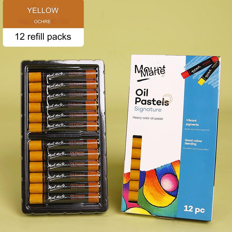 Vibrant oil pastels for kids