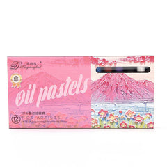 Demonstration of smooth blending techniques with pastels