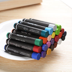 Vibrant oil pastels in a beautifully packaged gift box