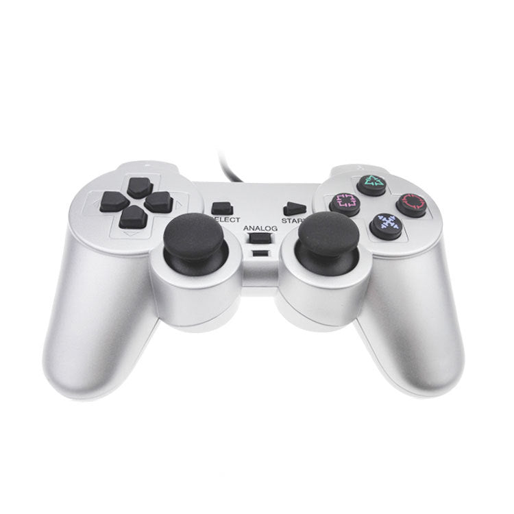 Close up of Wired PS2 Game Controller connectors