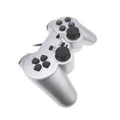 Side view of Wired PS2 Game Controller with design details