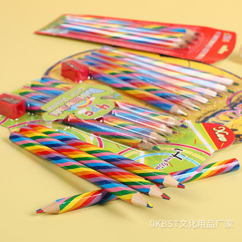 Multi-colour drawing pencils for children