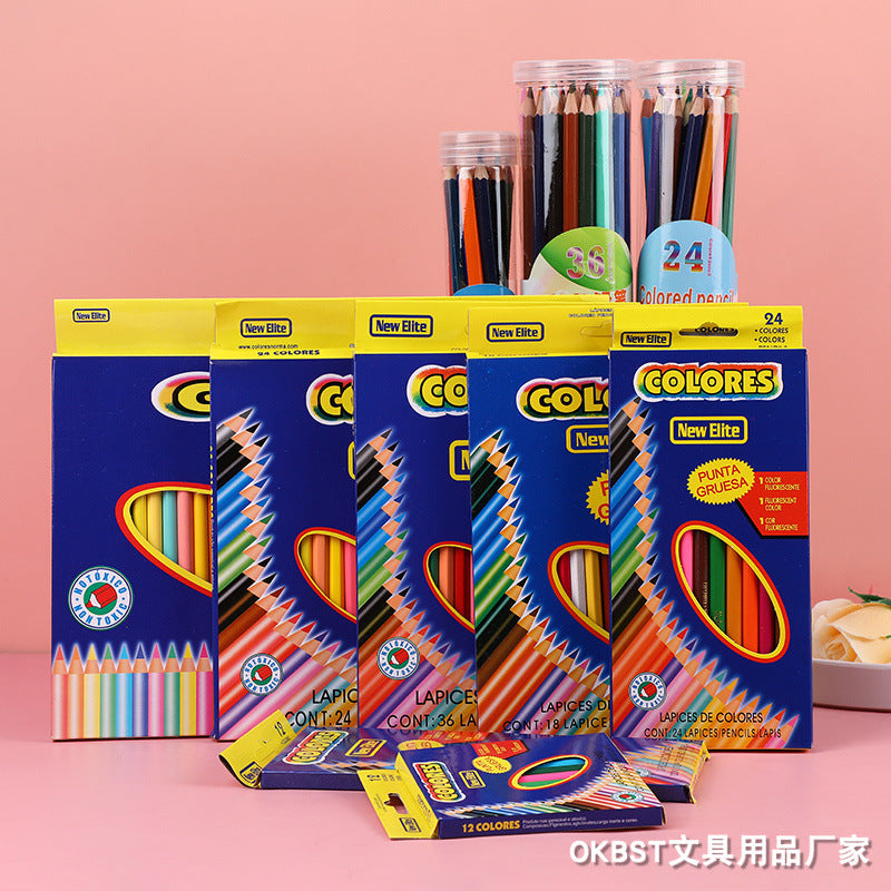 Multi-colour drawing pencils for children