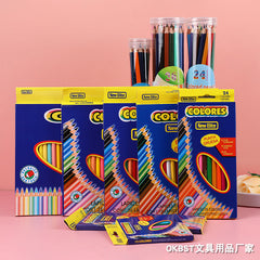 Multi-colour drawing pencils for children