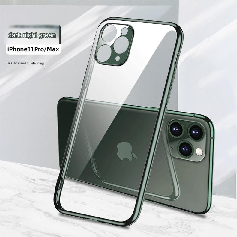 Back view of Ultra Protective Clear TPU Case