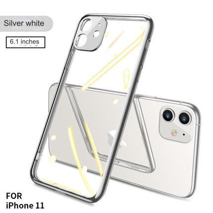 Clear TPU Case showing anti-yellowing technology