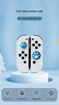 Cat Paw Joystick Cap White Colour for Nintendo Switch