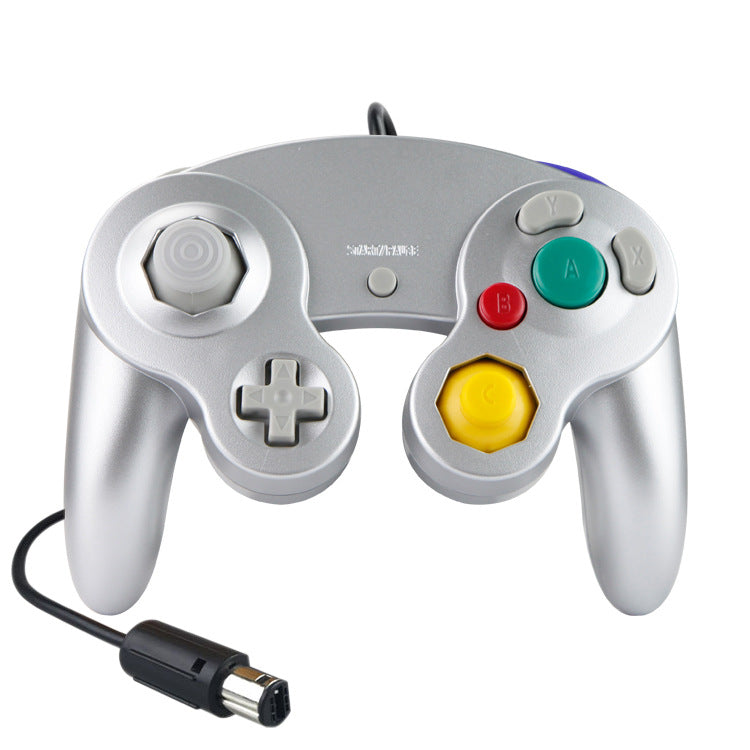 Nintendo GameCube controller showing buttons