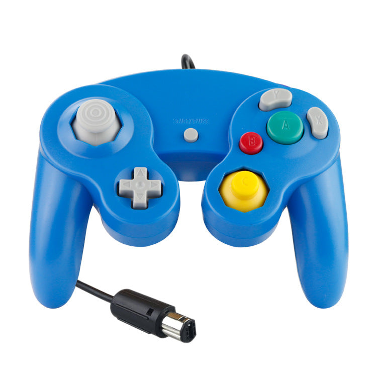 Nintendo GameCube controller showing buttons