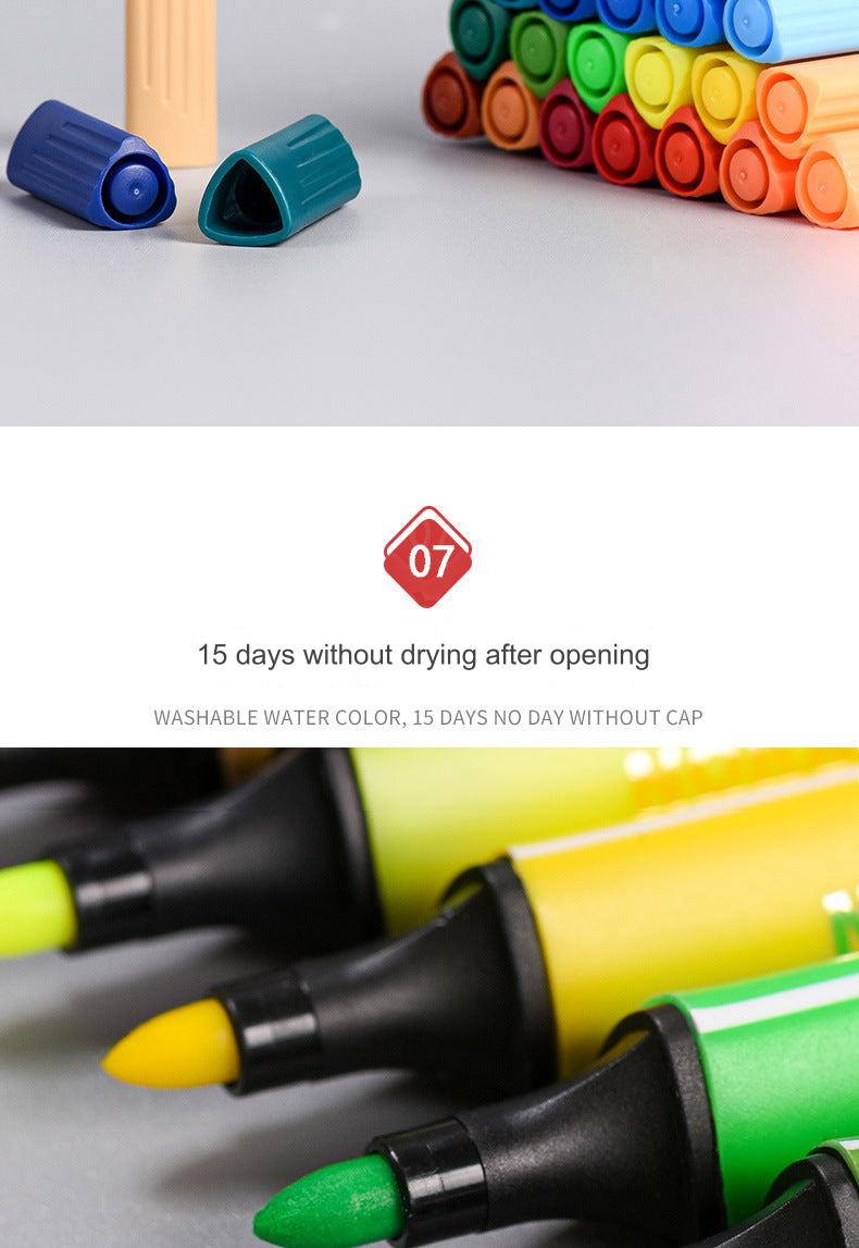 plastic storage case for kids' markers