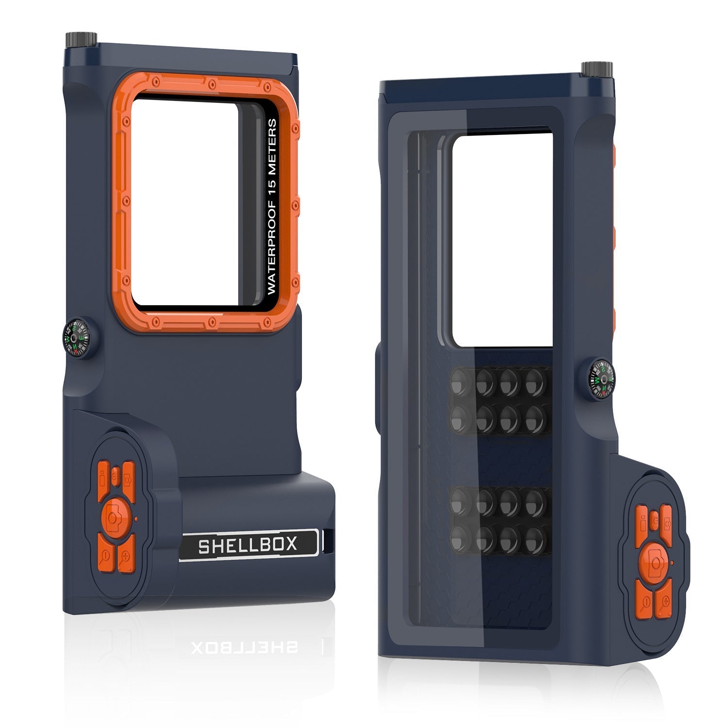 Durable 15M waterproof case with shock absorption