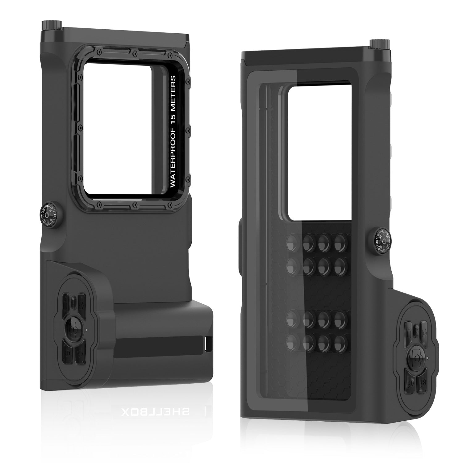 15M waterproof case in black for smartphones