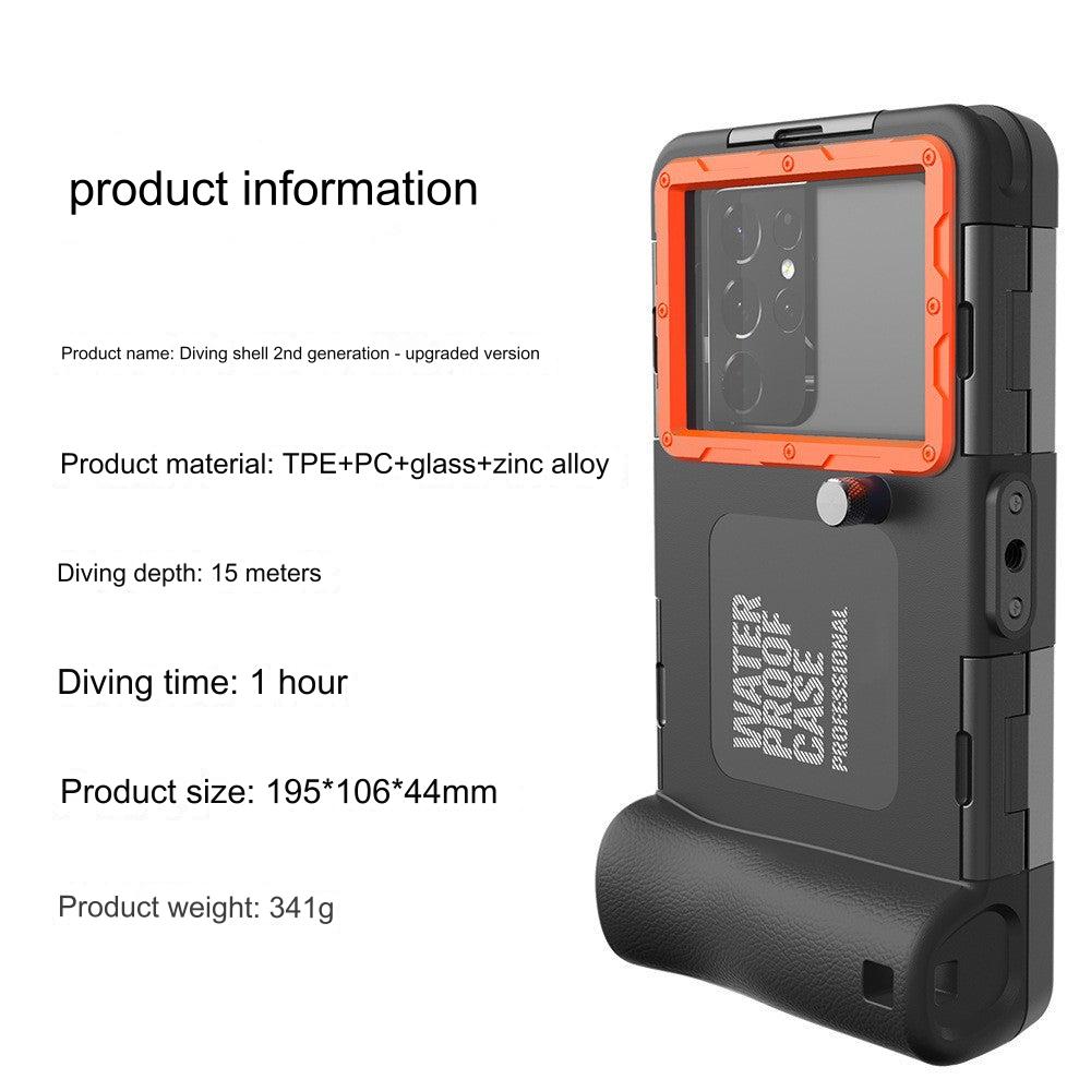 Image showing the green version of the diving case