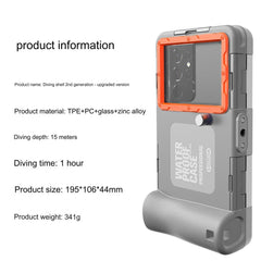 Smartphone case protecting against water and dust