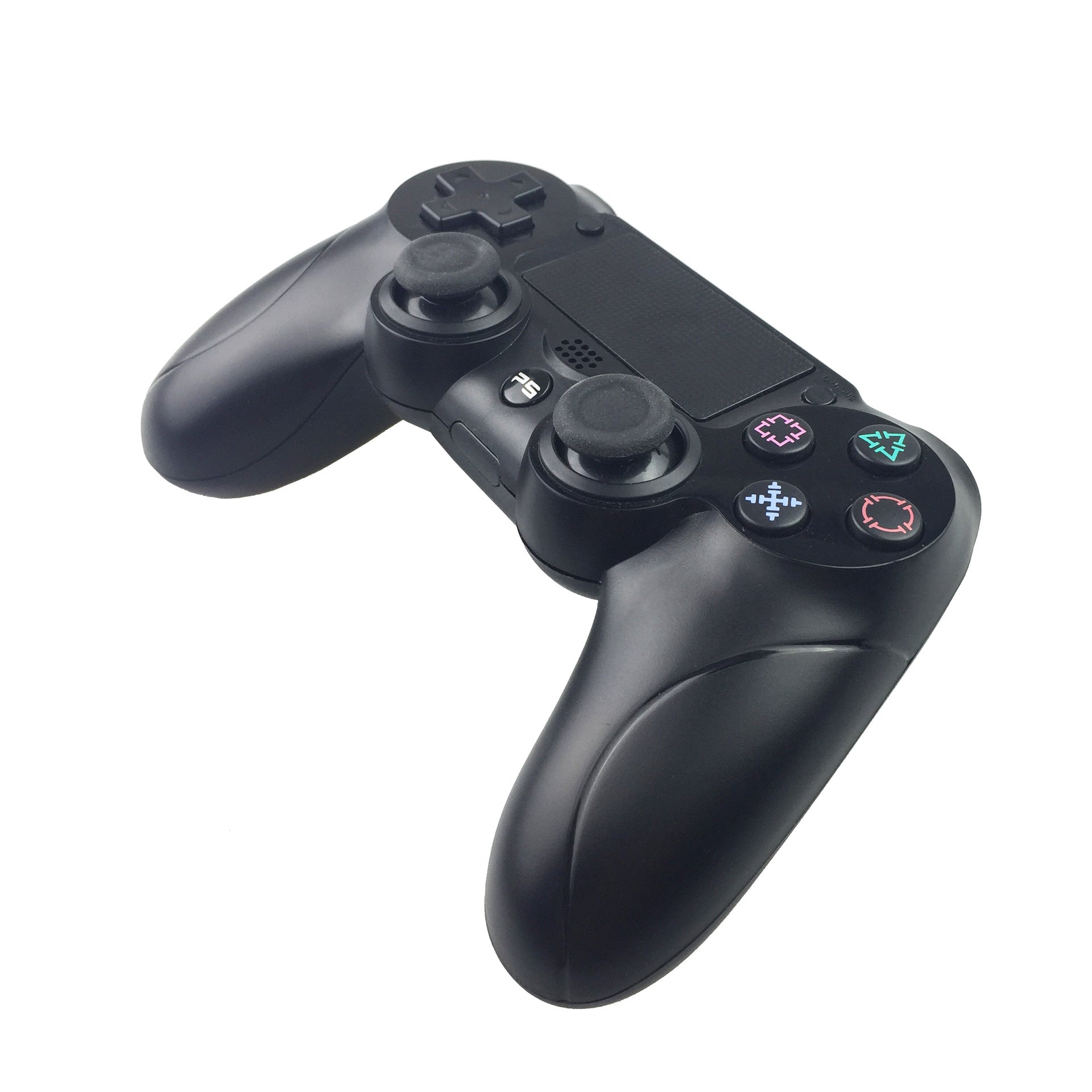 Wired game controller with controls