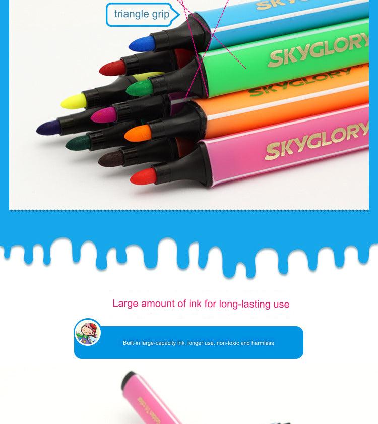 brushes from the Skyglory 36-color set