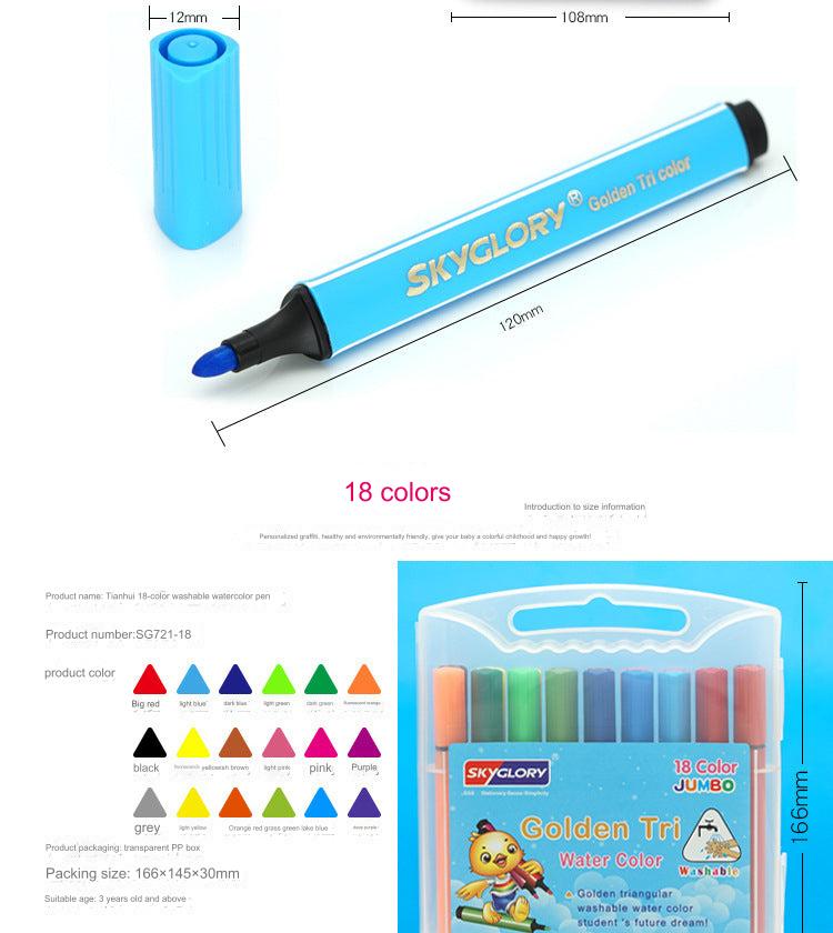 children painting with Skyglory brushes