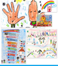 brushes from the Skyglory 36-color set