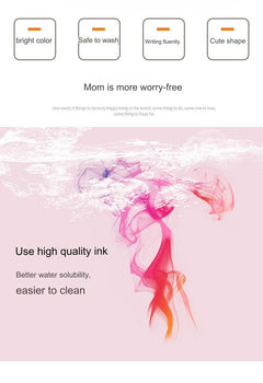 Vibrant Washable Watercolour Markers Set for Kids - Image 6