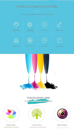 Vibrant Washable Watercolour Markers Set for Kids - Image 10