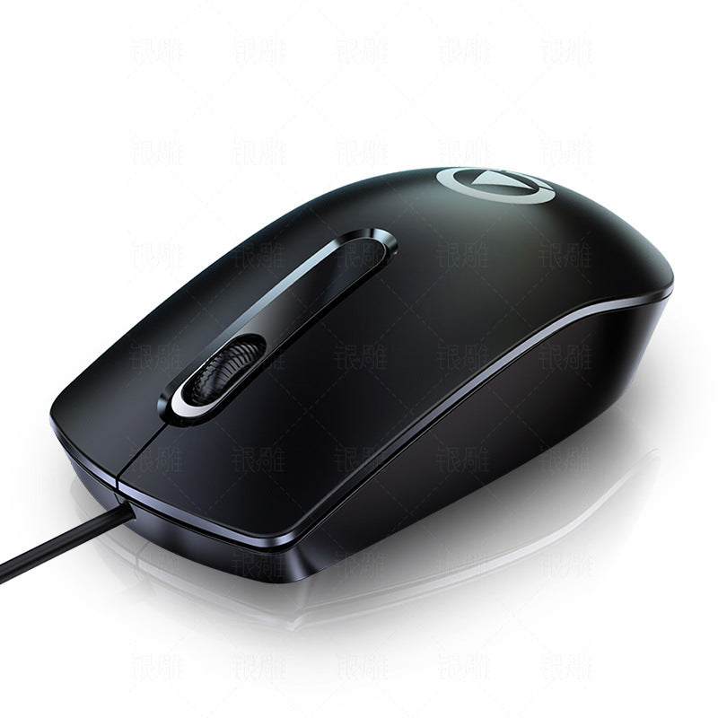 G9 pink wired gaming mouse with hand