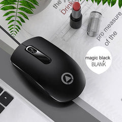 G9 pink wired gaming mouse with cable