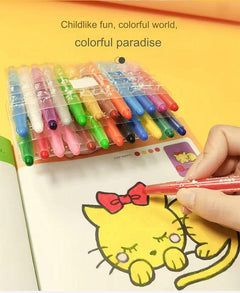 Details of the crayon set packaging