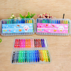 Details of the crayon set packaging